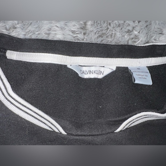 Calvin Klein Men’s Black Crew Neck T-Shirt, Large - Picture 4 of 4